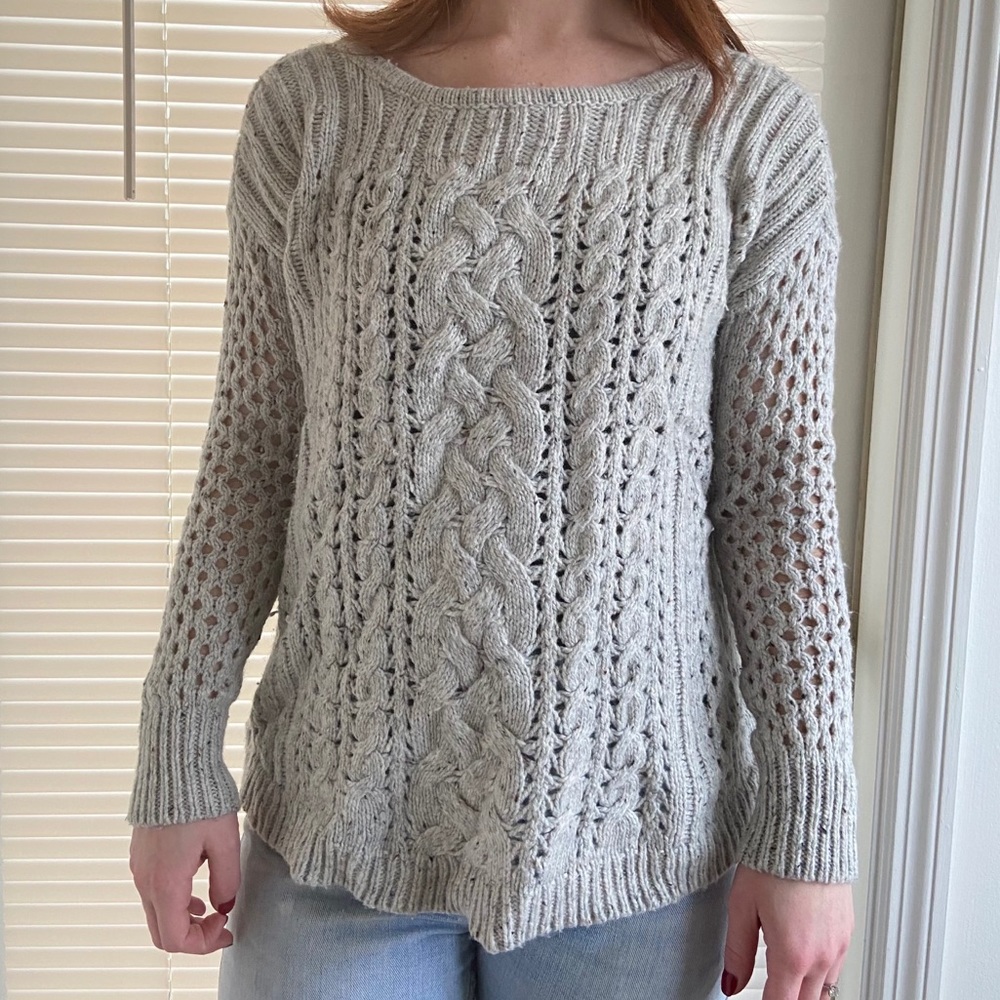 Knit sweater